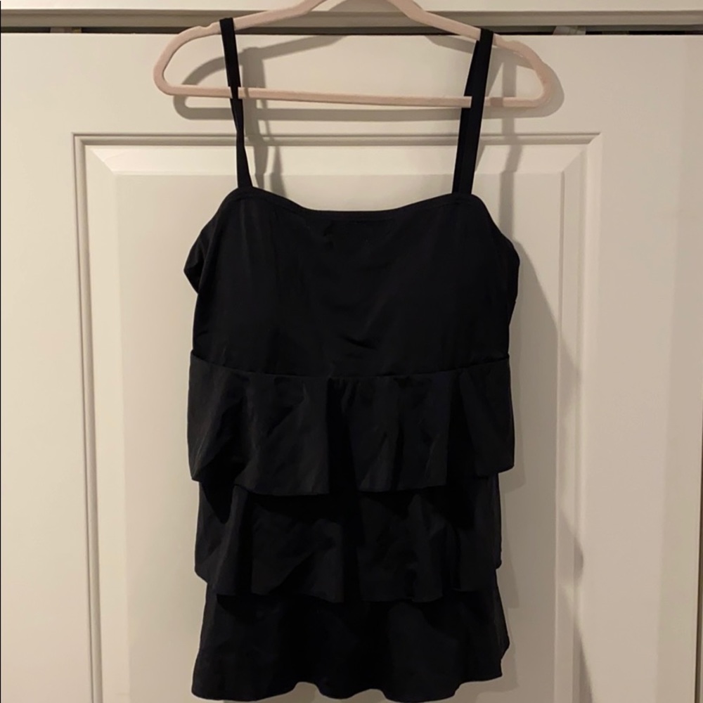 Cacicque tiered swim top